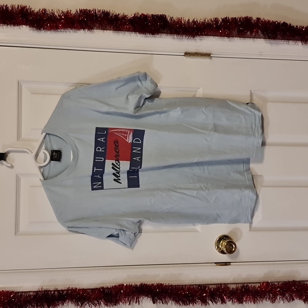 Light blue Mallorca sailing shirt